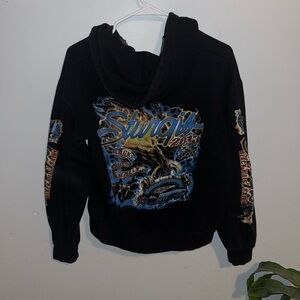 Black Sturgis Graphic Zip Up Hoodie